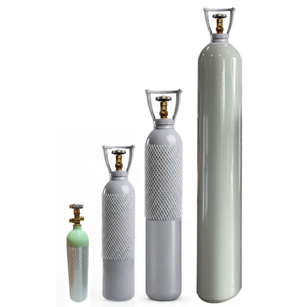 Cilindro de Dióxido de carbono (CO2)  — Conexión CGA 320"